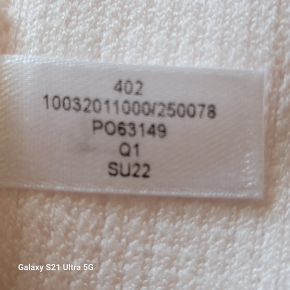 Tommy John Womens Waffle Lounge Tee Pastel Parchment Size S NWT Retail: $68.00 - Picture 6 of 9